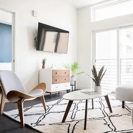 Skyline Blue Modern Loft - Zuni Lofts-2